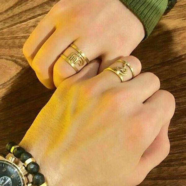 personalized arabic vertical ring female handwritten jewelry rose gold stainless steel ring men's wedding bijoux femme bff, Slivery;golden
personalized arabic vertical ring female handwritten jewelry rose gold stainless steel ring men's wedding bijoux femme bff, Slivery;golden
