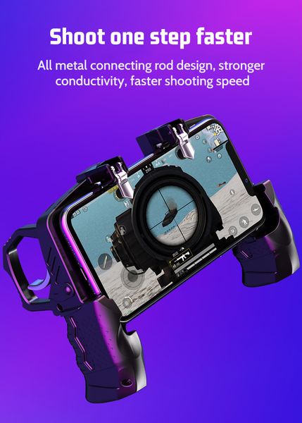 k21 pubg game controller gamepad joystick metal trigger shooting button fire grip gamepad for iphone android mobile phone
k21 pubg game controller gamepad joystick metal trigger shooting button fire grip gamepad for iphone android mobile phone