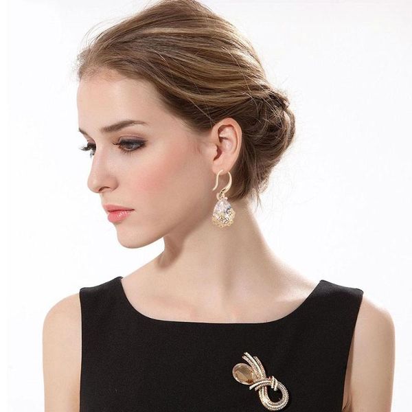 jocestyle women jewelry gifts dangle drop earrings women accessories flower hallow water drop crystal zircon earrings set, Silver
jocestyle women jewelry gifts dangle drop earrings women accessories flower hallow water drop crystal zircon earrings set, Silver