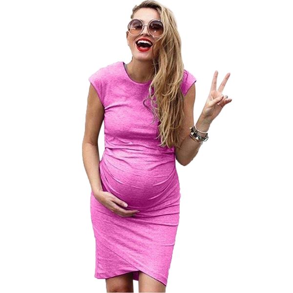 round neck charming comfortable elegant daily knee length women evening party casual solid color fashion summer maternity dress, Black;gray
round neck charming comfortable elegant daily knee length women evening party casual solid color fashion summer maternity dress, Black;gray