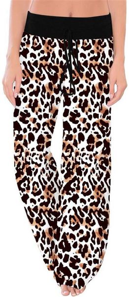 autumn womens sleeppants fashion casual comfortable leopard printed elastic waisted loose pants with drawstring women home pants, Black;white
autumn womens sleeppants fashion casual comfortable leopard printed elastic waisted loose pants with drawstring women home pants, Black;white