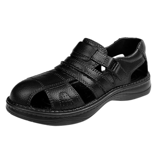 sagace men's casual sandals beach hole shoes shallow mouth thick bottom non-slip openwork shoes new listing 2019, Black
sagace men's casual sandals beach hole shoes shallow mouth thick bottom non-slip openwork shoes new listing 2019, Black