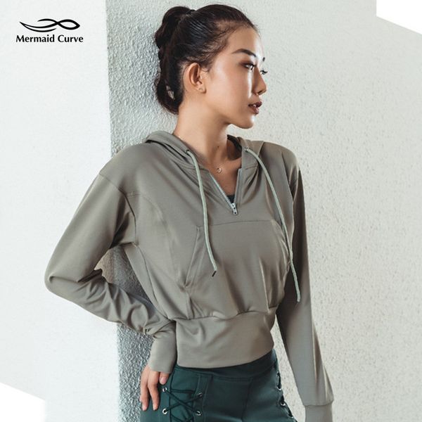 mermaid curve autumn winter new women running jacket long sleeve hoodie fitness women's half zipper gym jacket yoga shirts, Black;red
mermaid curve autumn winter new women running jacket long sleeve hoodie fitness women's half zipper gym jacket yoga shirts, Black;red