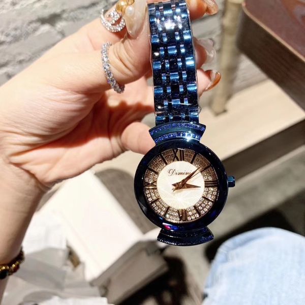 noble vivid blue watches for women anti fading steel bracelet watch quartz roman crystals wrist watch glass plastic frame montre, Slivery;brown
noble vivid blue watches for women anti fading steel bracelet watch quartz roman crystals wrist watch glass plastic frame montre, Slivery;brown