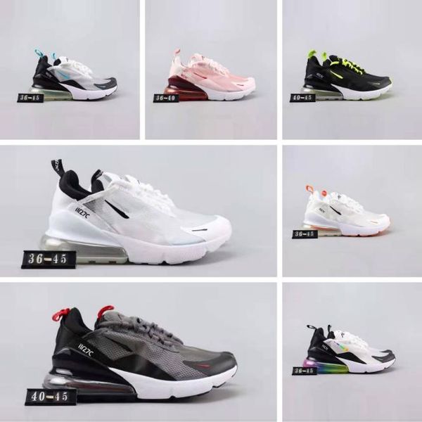 2019 off 270 black white 3m reflective chameleon glow in night air running shoes men/women vapors 270 sport shoes designer sneakers
2019 off 270 black white 3m reflective chameleon glow in night air running shoes men/women vapors 270 sport shoes designer sneakers