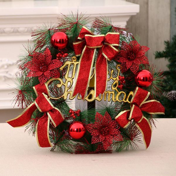 30cm /40cm christmas door decoration l restaurant simulation christmas wreath garland mall wreath decor
30cm /40cm christmas door decoration l restaurant simulation christmas wreath garland mall wreath decor