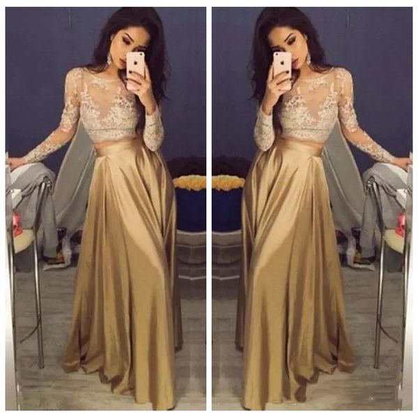 sheer long sleeves lace appliques prom dresses two pieces custom special occasion party gowns 2019 modest plus size night club vestidos, Black
sheer long sleeves lace appliques prom dresses two pieces custom special occasion party gowns 2019 modest plus size night club vestidos, Black