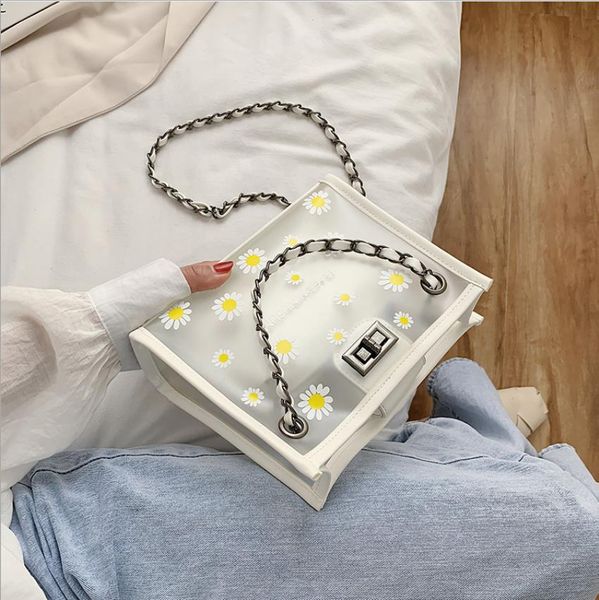 designer women's small bag 2020 summer new fashion chain shoulder tote messenger bag with transparent small square bags
designer women's small bag 2020 summer new fashion chain shoulder tote messenger bag with transparent small square bags