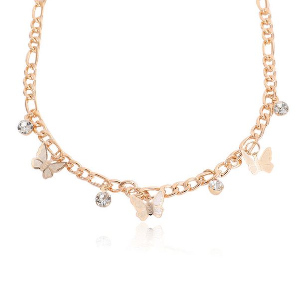 new cute small animal butterfly chain necklace for women gold color clavicle chain 2020 fashion female choker jewelry, Golden;silver
new cute small animal butterfly chain necklace for women gold color clavicle chain 2020 fashion female choker jewelry, Golden;silver