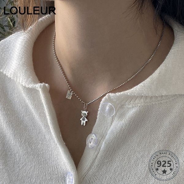 louleur 925 sterling silver fashion 45cm chain letter necklace for women fine jewelry special birthday gifts
louleur 925 sterling silver fashion 45cm chain letter necklace for women fine jewelry special birthday gifts