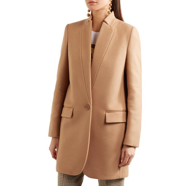 2019 england style women woolen coat elegant women slim single button warm wool coat autumn winter new r1713, Black
2019 england style women woolen coat elegant women slim single button warm wool coat autumn winter new r1713, Black