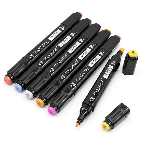 touchfive single manga drawing art markers dual head alcohol based mark pens sketch brush pen art supplies paint pen
touchfive single manga drawing art markers dual head alcohol based mark pens sketch brush pen art supplies paint pen