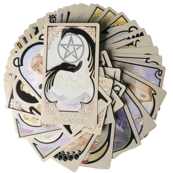 80 pcs english ethereal visions illuminated tarot cards deck board table games for party playing card entertainment game
80 pcs english ethereal visions illuminated tarot cards deck board table games for party playing card entertainment game