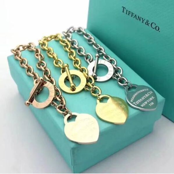 have stamps popular fashion brand t love designer bracelets for lady t1 tiffany women party wedding lovers gift luxury jewelry, Black
have stamps popular fashion brand t love designer bracelets for lady t1 tiffany women party wedding lovers gift luxury jewelry, Black