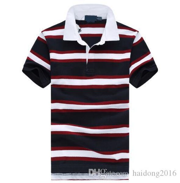 usa style mens casual polo shirt new summer short sleeve turn-down collar slim casual t-shirt breathable striped color business polos, White;black
usa style mens casual polo shirt new summer short sleeve turn-down collar slim casual t-shirt breathable striped color business polos, White;black