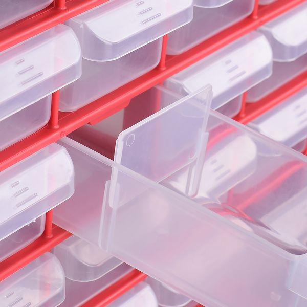 newacalox wall-mounted toolbox drawer plastic parts storage hardware box craft cabinet screw containers component storage case
newacalox wall-mounted toolbox drawer plastic parts storage hardware box craft cabinet screw containers component storage case