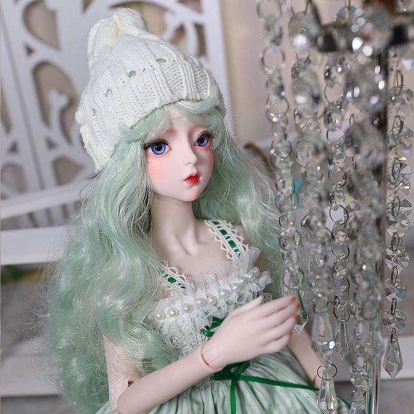 dbs 1/3 bjd 62cm joint body green hair make-up with clothes shoes wig, ai yosd msd sd kit toy baby girl gift dc idy t200428 
dbs 1/3 bjd 62cm joint body green hair make-up with clothes shoes wig, ai yosd msd sd kit toy baby girl gift dc idy t200428
