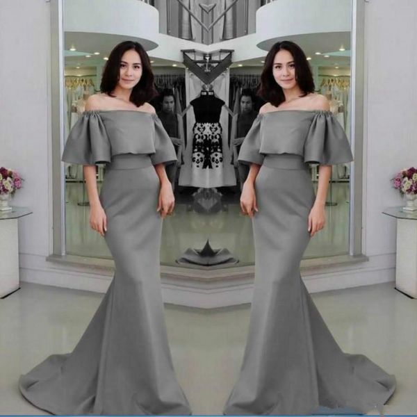grey satin off shoulder mermaid long formal dresses elegant evening gowns abendkleider party prom dresses robes de caftan abaya dubai, Black;red
grey satin off shoulder mermaid long formal dresses elegant evening gowns abendkleider party prom dresses robes de caftan abaya dubai, Black;red