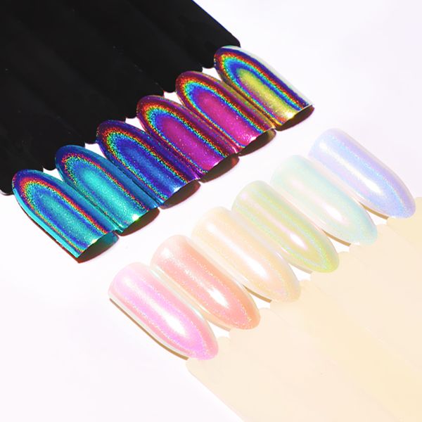 born queen 0.5g holographic chameleon mermaid nail glitter powder unicorn mirror chrome pigment manicure nail art decorations, Silver;gold
born queen 0.5g holographic chameleon mermaid nail glitter powder unicorn mirror chrome pigment manicure nail art decorations, Silver;gold