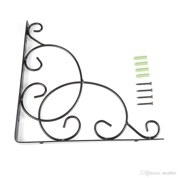 vintage style iron wall mounted floral shelf bracket with screws for bookrack clapboard set up box triangle shape sturdy
vintage style iron wall mounted floral shelf bracket with screws for bookrack clapboard set up box triangle shape sturdy