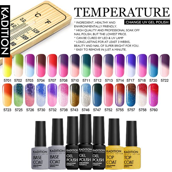 kadition nail gel polish color gel varnish uv temperature change thermo nail varnish chaging chameleon lacquer art, Red;pink
kadition nail gel polish color gel varnish uv temperature change thermo nail varnish chaging chameleon lacquer art, Red;pink