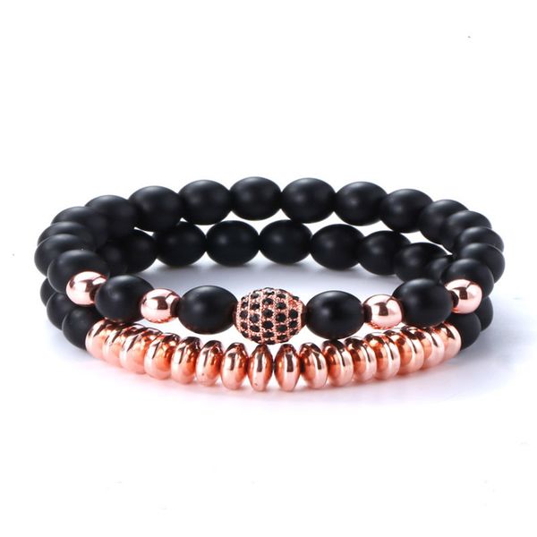 sale 2pcs/set natural beads bracelet micro pave cz 8mm disco ball charms bracelets for women men jewelry viking bijoux, Black
sale 2pcs/set natural beads bracelet micro pave cz 8mm disco ball charms bracelets for women men jewelry viking bijoux, Black