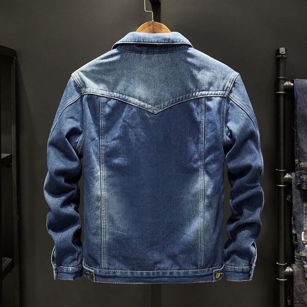 luxury mens designer denim jacket leisure trend locomotive windproof clothes winter fashion jacket thicken outdoor sports wool coat, Black;brown
luxury mens designer denim jacket leisure trend locomotive windproof clothes winter fashion jacket thicken outdoor sports wool coat, Black;brown