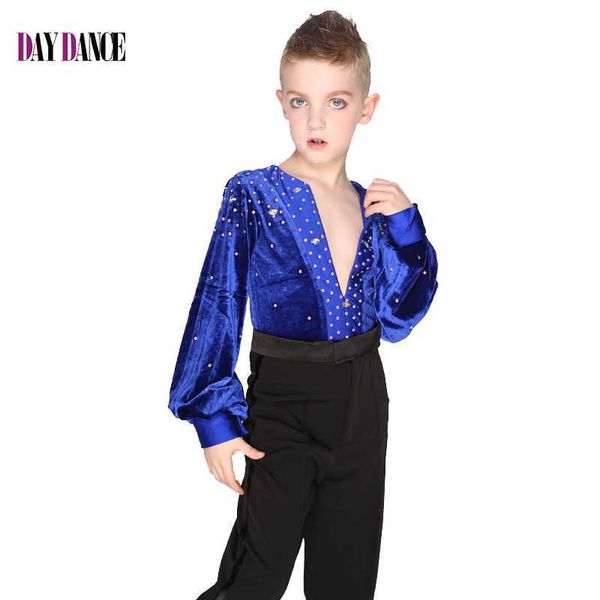boys long sleeve latin dance shirts leotard ballroom dance high-grade velvet drill latin shirt, Black;red
boys long sleeve latin dance shirts leotard ballroom dance high-grade velvet drill latin shirt, Black;red