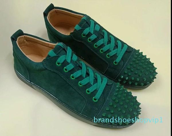 sael-2018 designer sneakers red bottom spikes flat velours suede sneakers iron grey men trainers 100% real leather party shoes, Black
sael-2018 designer sneakers red bottom spikes flat velours suede sneakers iron grey men trainers 100% real leather party shoes, Black