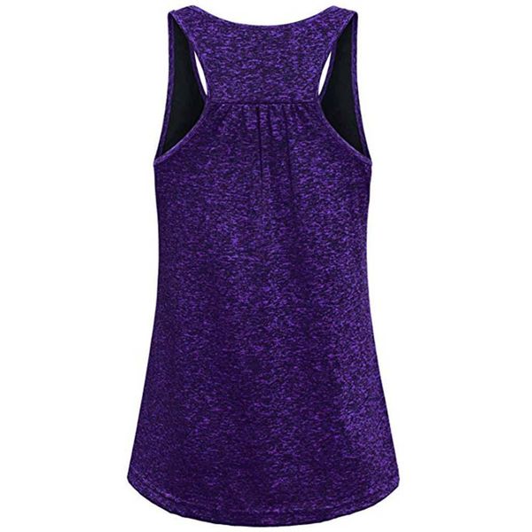 female summer round neck color matching sleeveless t-shirt vest for outdoor sports exercise sal99, Black;blue
female summer round neck color matching sleeveless t-shirt vest for outdoor sports exercise sal99, Black;blue