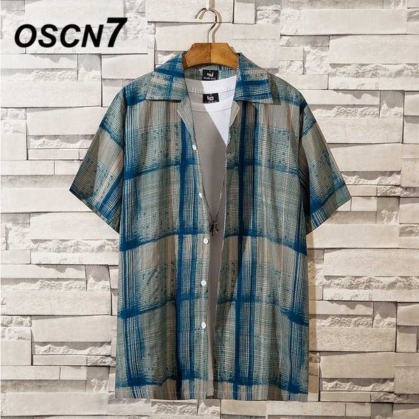 oscn7 casual printed short sleeve shirt men street 2020 hawaii beach oversize women fashion harujuku shirts for men 321, White;black
oscn7 casual printed short sleeve shirt men street 2020 hawaii beach oversize women fashion harujuku shirts for men 321, White;black