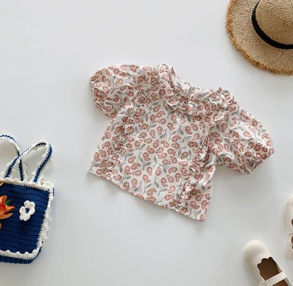 2020 new style girls printed shirt summer cotton fashion girls blouse 1-7t qh310, White;black
2020 new style girls printed shirt summer cotton fashion girls blouse 1-7t qh310, White;black
