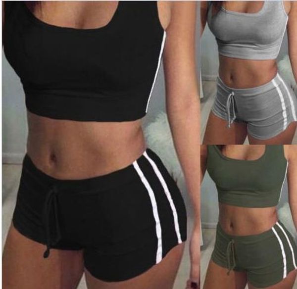 women shorts outfit t shirt+ shorts tracksuit set two pieces sportswear designer summer casual outfit jogger suits, Gray
women shorts outfit t shirt+ shorts tracksuit set two pieces sportswear designer summer casual outfit jogger suits, Gray