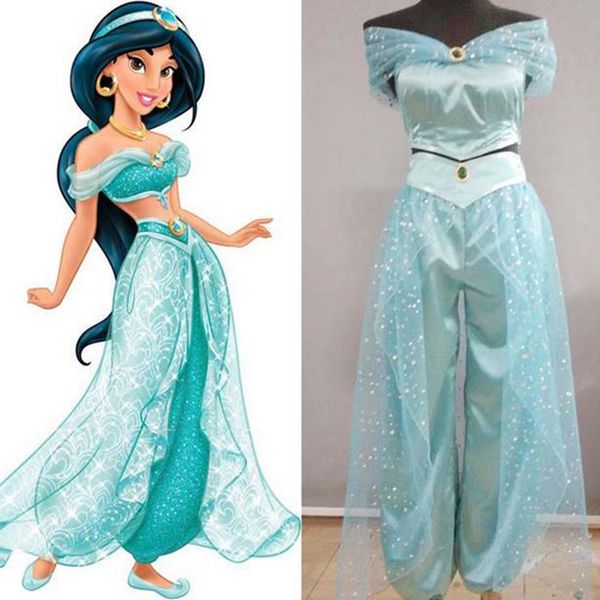 women girl children anime aladdin princess jasmine cosplay costume clothing kid suit cosplay dress halloween costum, Black;red
women girl children anime aladdin princess jasmine cosplay costume clothing kid suit cosplay dress halloween costum, Black;red