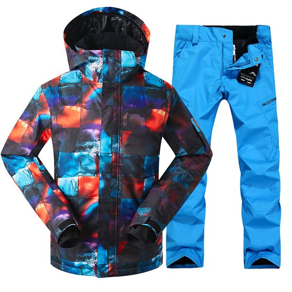 man snow jackets outdoor sports snowboarding suit clothing waterproof windproof -30 warm costume jacket + pant ski suit set
man snow jackets outdoor sports snowboarding suit clothing waterproof windproof -30 warm costume jacket + pant ski suit set