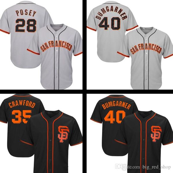 Giants 28 Posey 35 Brandon Crawford 40 Madison Bumgarner Jersey Cheap San Francisco Giant Baseball Jerseys M-XXXL
Giants 28 Posey 35 Brandon Crawford 40 Madison Bumgarner Jersey Cheap San Francisco Giant Baseball Jerseys M-XXXL