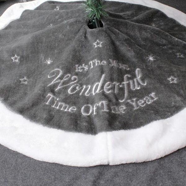 gray white christmas tree dress plush embroidered velvet rug mat party new year decoration new
gray white christmas tree dress plush embroidered velvet rug mat party new year decoration new