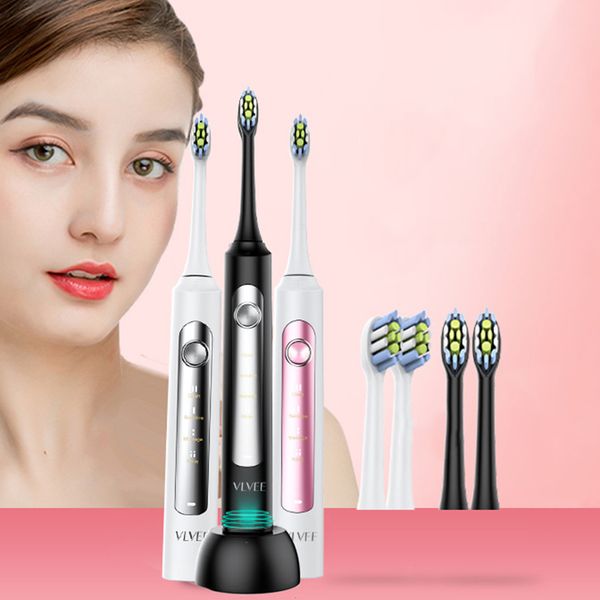 sonic wave electric toothbrush wireless charging waterproof rechargeable whitening toothbrush with two replaceable heads gifts
sonic wave electric toothbrush wireless charging waterproof rechargeable whitening toothbrush with two replaceable heads gifts