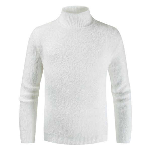 hcxy men's mohair turtleneck sweater men pullover sweaters male knitted woolly soft slim fit autumn winter warm clothes man, White;black
hcxy men's mohair turtleneck sweater men pullover sweaters male knitted woolly soft slim fit autumn winter warm clothes man, White;black