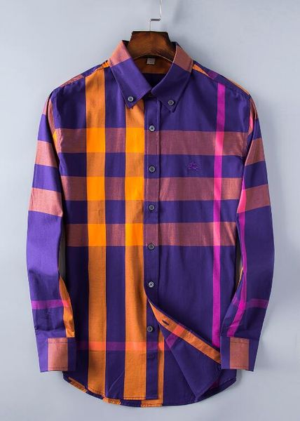 2018 american business brand self-cultivation plaid shirt, fashion designer brand long-sleeved cotton casual shirt striped co-dress shirt-9, White;black
2018 american business brand self-cultivation plaid shirt, fashion designer brand long-sleeved cotton casual shirt striped co-dress shirt-9, White;black