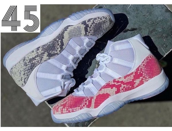 new 11 high prem hc snakeskin 45 light bone pink basketball shoes men 11s pink white grey snakeskin sports sneakers with box
new 11 high prem hc snakeskin 45 light bone pink basketball shoes men 11s pink white grey snakeskin sports sneakers with box