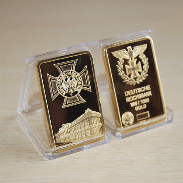 new 1 oz 24k gold german iron cross bar deutsche reichsbank coin 999 1000 eagle bullion bar sale 1pcs
new 1 oz 24k gold german iron cross bar deutsche reichsbank coin 999 1000 eagle bullion bar sale 1pcs