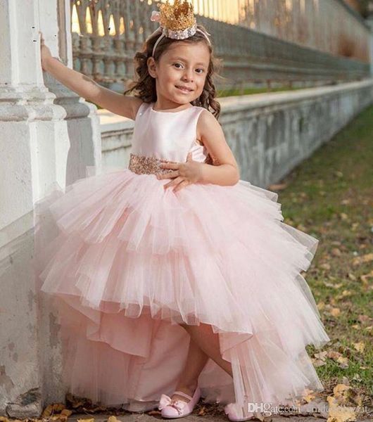 high low lovely flower girl dress with sequined belt bow sleeveless customized birthday party gowns for elegant princess puffy, White;blue
high low lovely flower girl dress with sequined belt bow sleeveless customized birthday party gowns for elegant princess puffy, White;blue