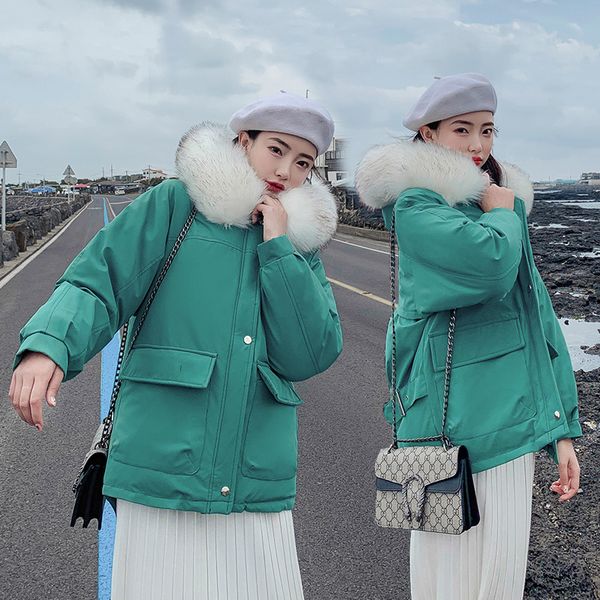 2019 new thicken warm fur hooded jacket winter women parkas coat two pockets female winter long parkas outwear jackets coat, Tan;black
2019 new thicken warm fur hooded jacket winter women parkas coat two pockets female winter long parkas outwear jackets coat, Tan;black
