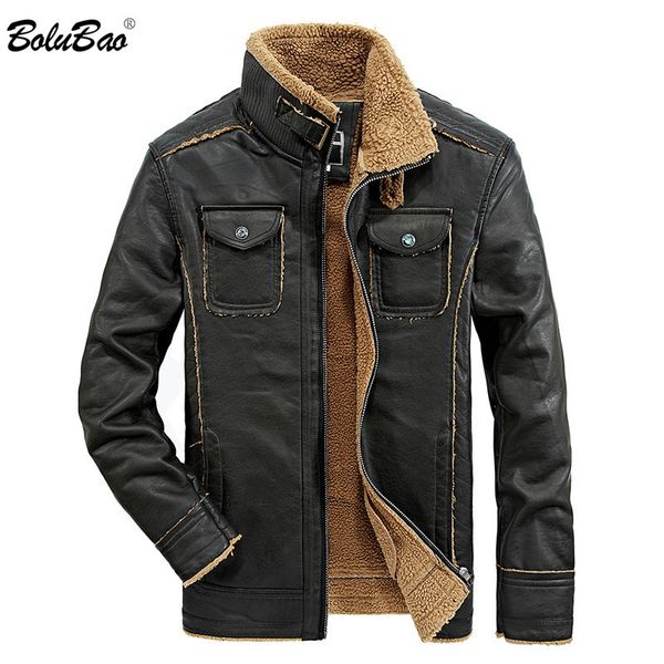bolubao brand men's winter jacket men windproof artificial leather pu motorcycle chest pocket decoration male leather jacket, Black
bolubao brand men's winter jacket men windproof artificial leather pu motorcycle chest pocket decoration male leather jacket, Black