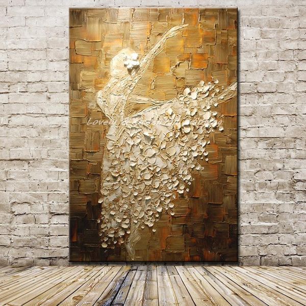 ballet dancer picture hand painted modern abstract palette knife oil painting on canvas wall art for living room home decoration
ballet dancer picture hand painted modern abstract palette knife oil painting on canvas wall art for living room home decoration