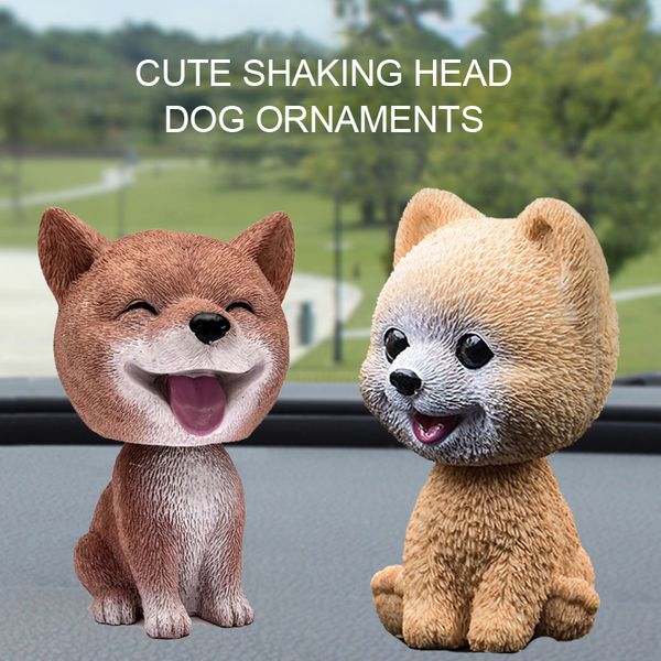 cute shaking head dog ornament resin cute nodding decoration gift for car home room auto interior accessories
cute shaking head dog ornament resin cute nodding decoration gift for car home room auto interior accessories