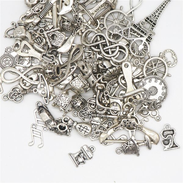 tibetan silver alloy daily use charms pendants wholesale bulk lots jewelry making charms mixed diy for necklace bracelet jewelry making, Black
tibetan silver alloy daily use charms pendants wholesale bulk lots jewelry making charms mixed diy for necklace bracelet jewelry making, Black