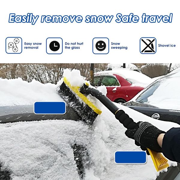 портативные два в одном snow brush вилочного лобового окно frost ice snow removal tool для автомобилей с скребком foam пылесборник 
портативные два в одном snow brush вилочного лобового окно frost ice snow removal tool для автомобилей с скребком foam пылесборник