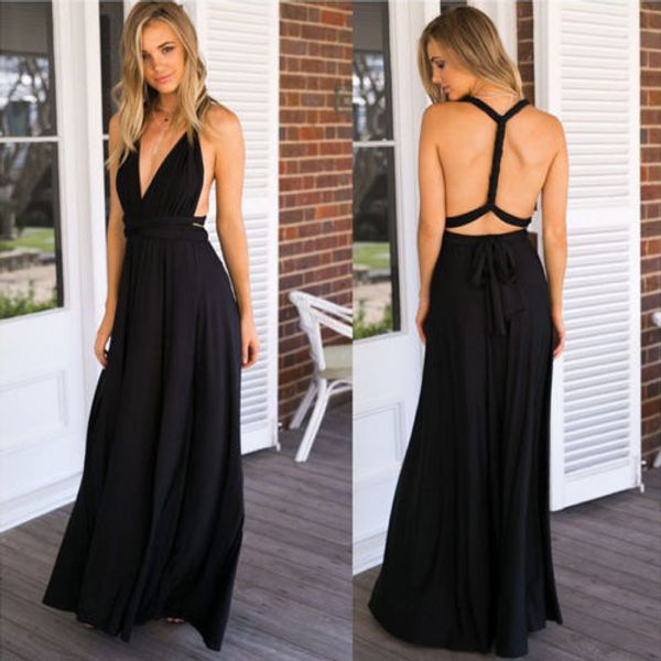 women's dress sleeveless backless high waisted side slit maxi dress bridesmaid formal long sundress women clothing, Black;gray
women's dress sleeveless backless high waisted side slit maxi dress bridesmaid formal long sundress women clothing, Black;gray